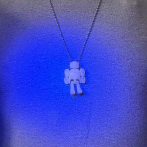 Small Bear Pendant Glow-in-the-Dark